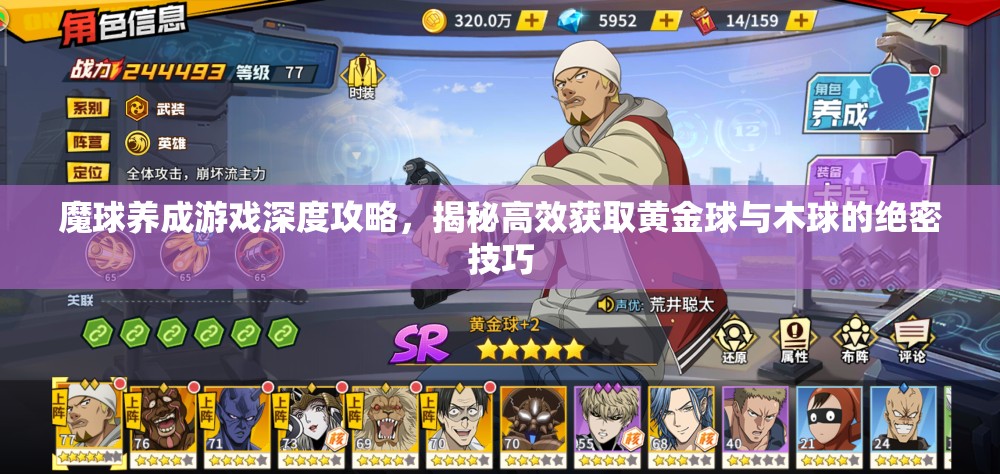 魔球养成游戏深度攻略，揭秘高效获取黄金球与木球的绝密技巧